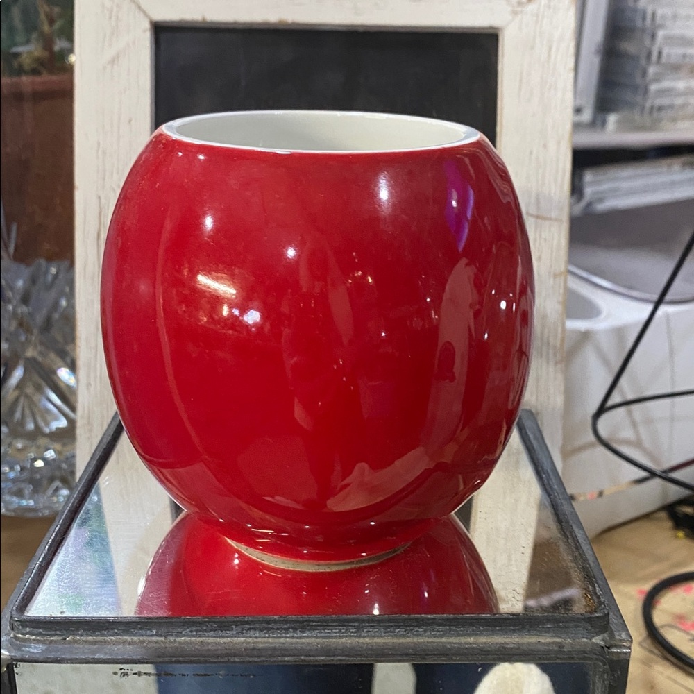 M&M'S Red Ceramic Mug with Heart Handle - Picture 2 of 6